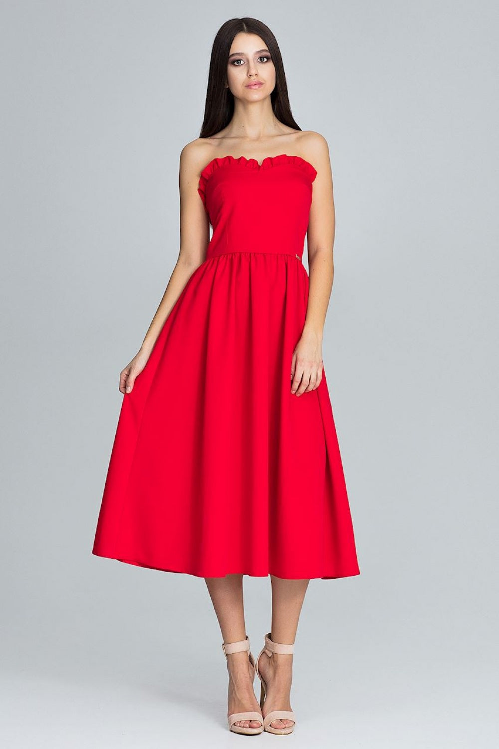 Vestido de Noche Elegante Rojo