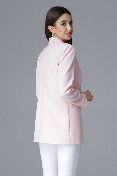 Blazer Estructurado Baby Pink — Doble Botonadura