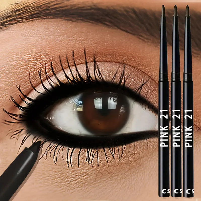 Delineador de Ojos Negro Waterproof — Pack 3
