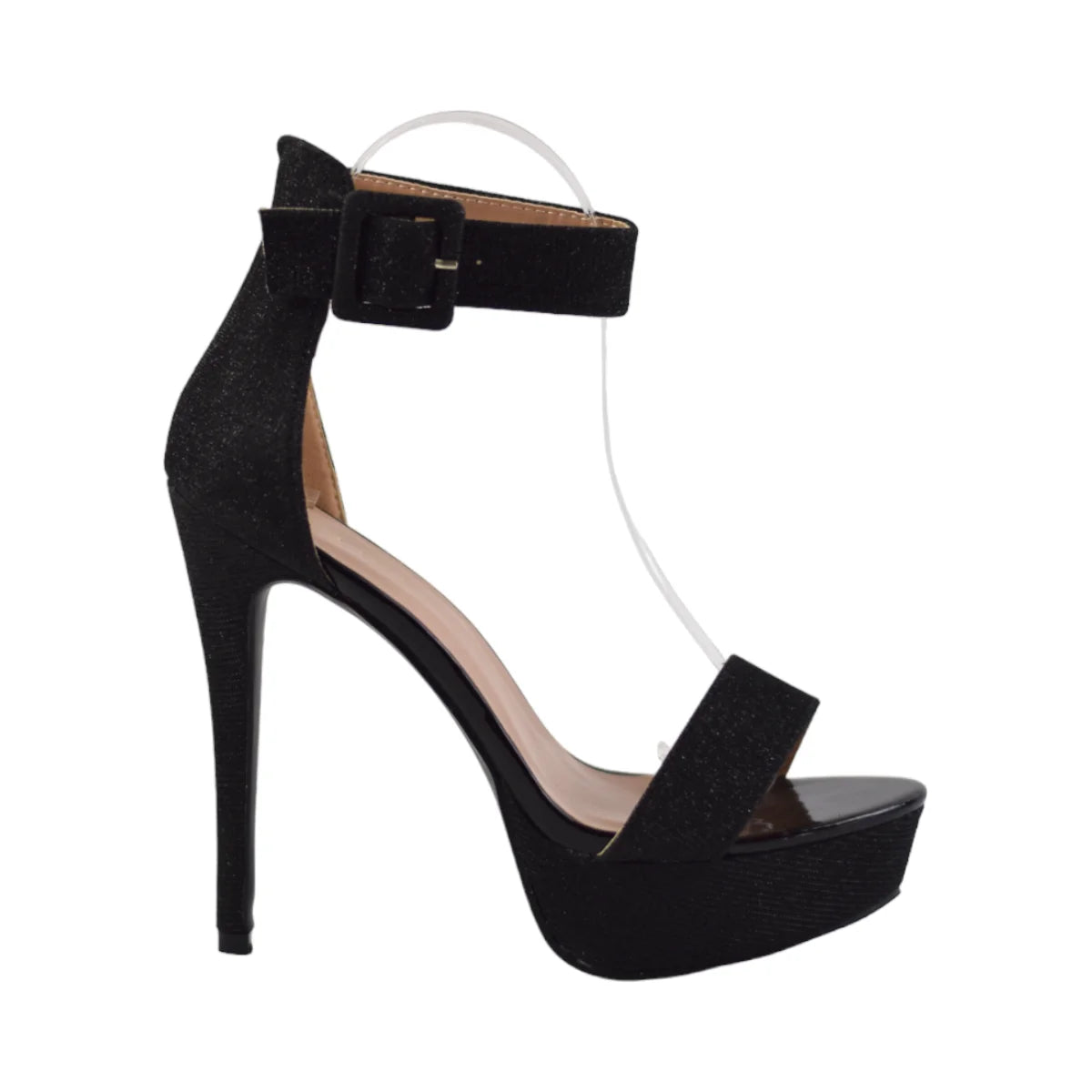Sandalias de Tacón de Aguja Tira Ancha