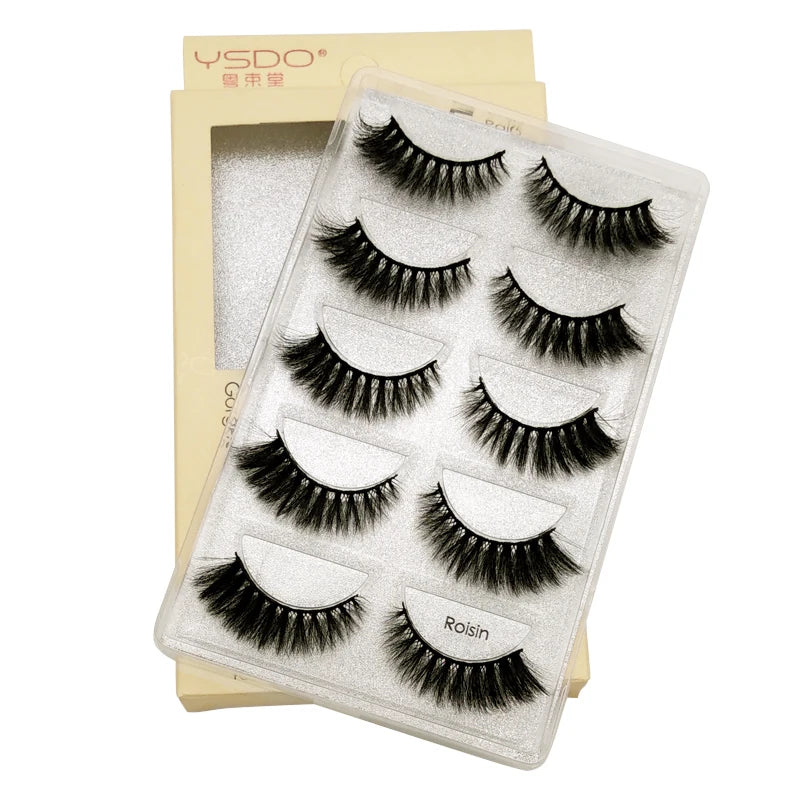 Pestañas Postizas 3D de Visón — Pack 3 o 5 pares