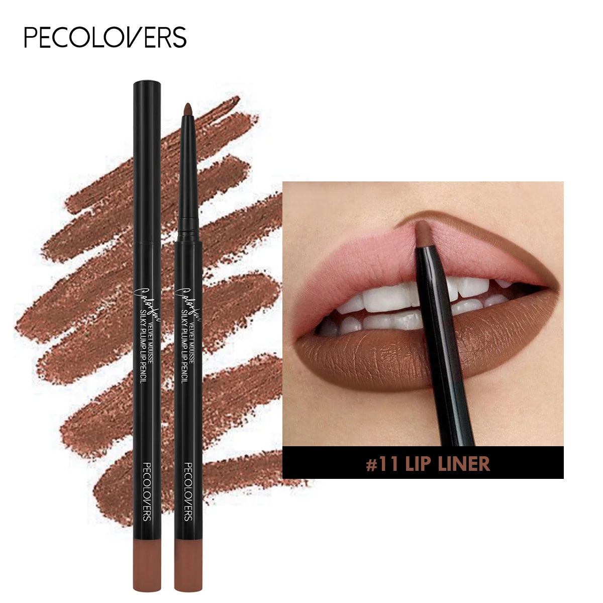 Perfilador de Labios Waterproof 12 Colores
