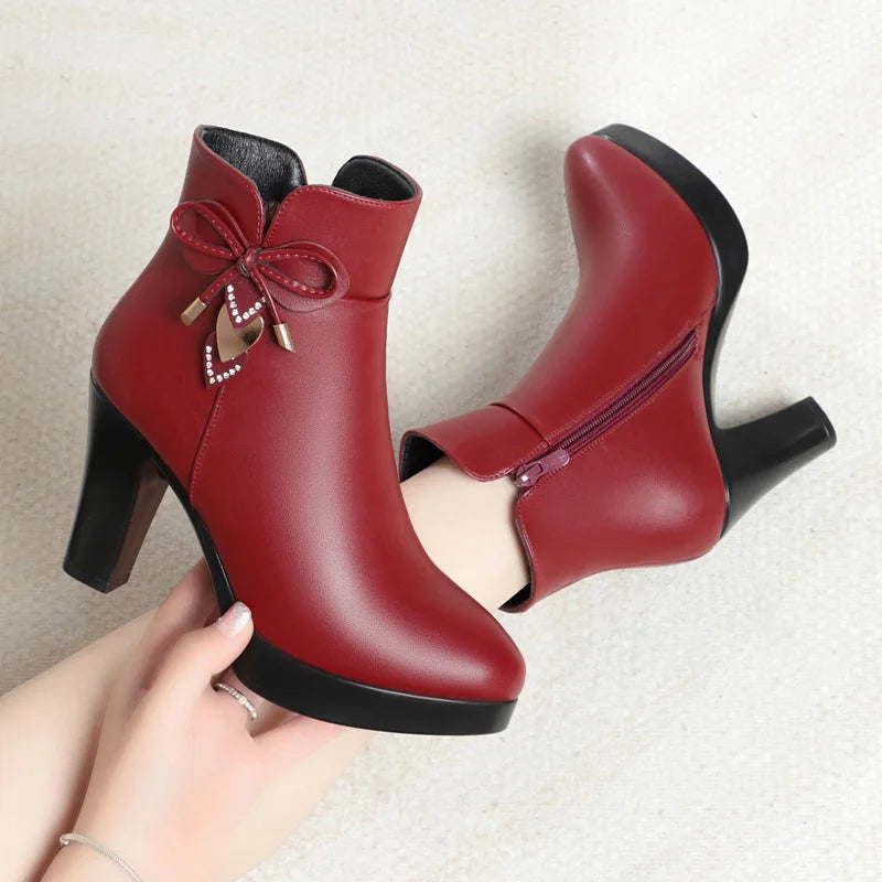 Botines de Plataforma Impermeables