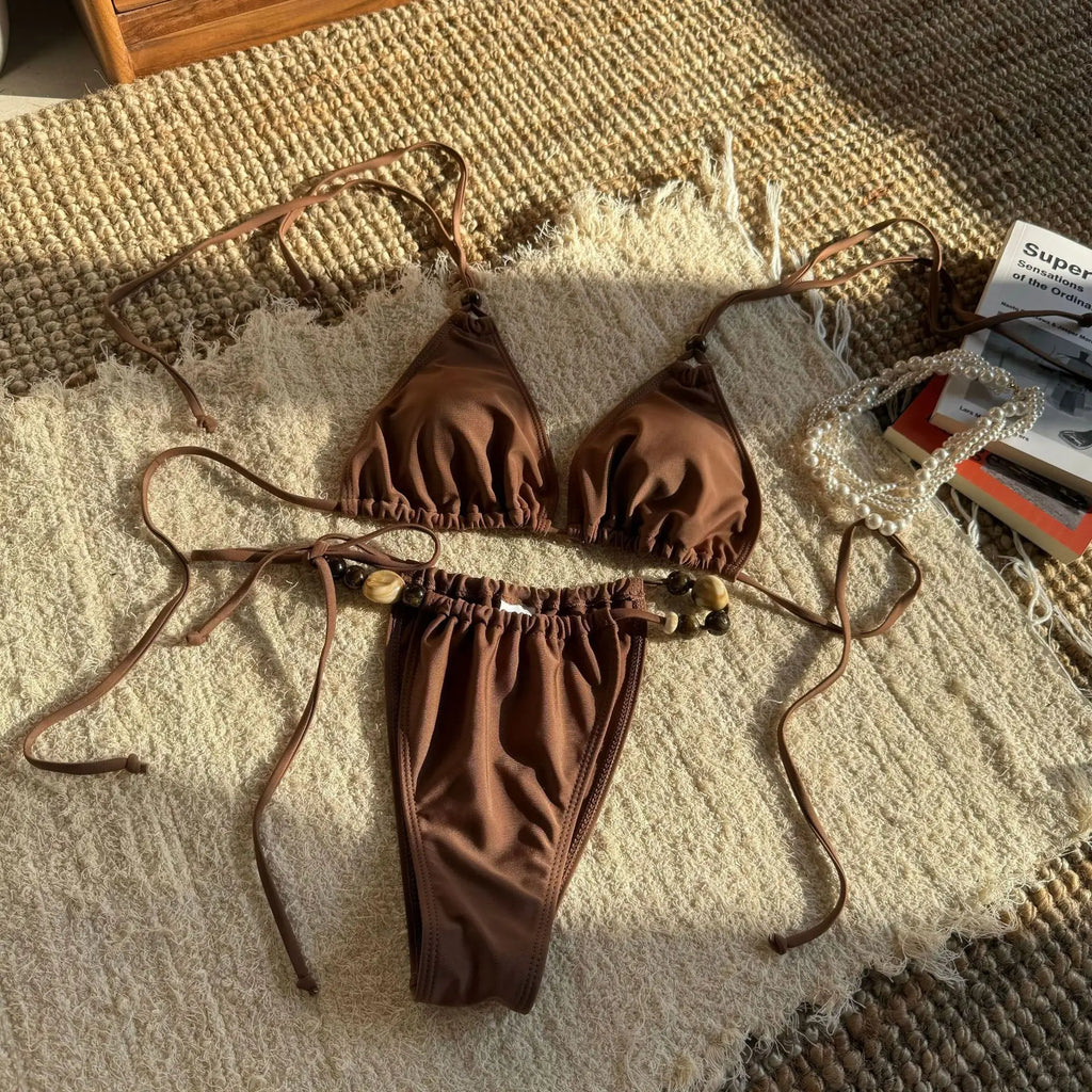 Bikini String Tanga con Anilla