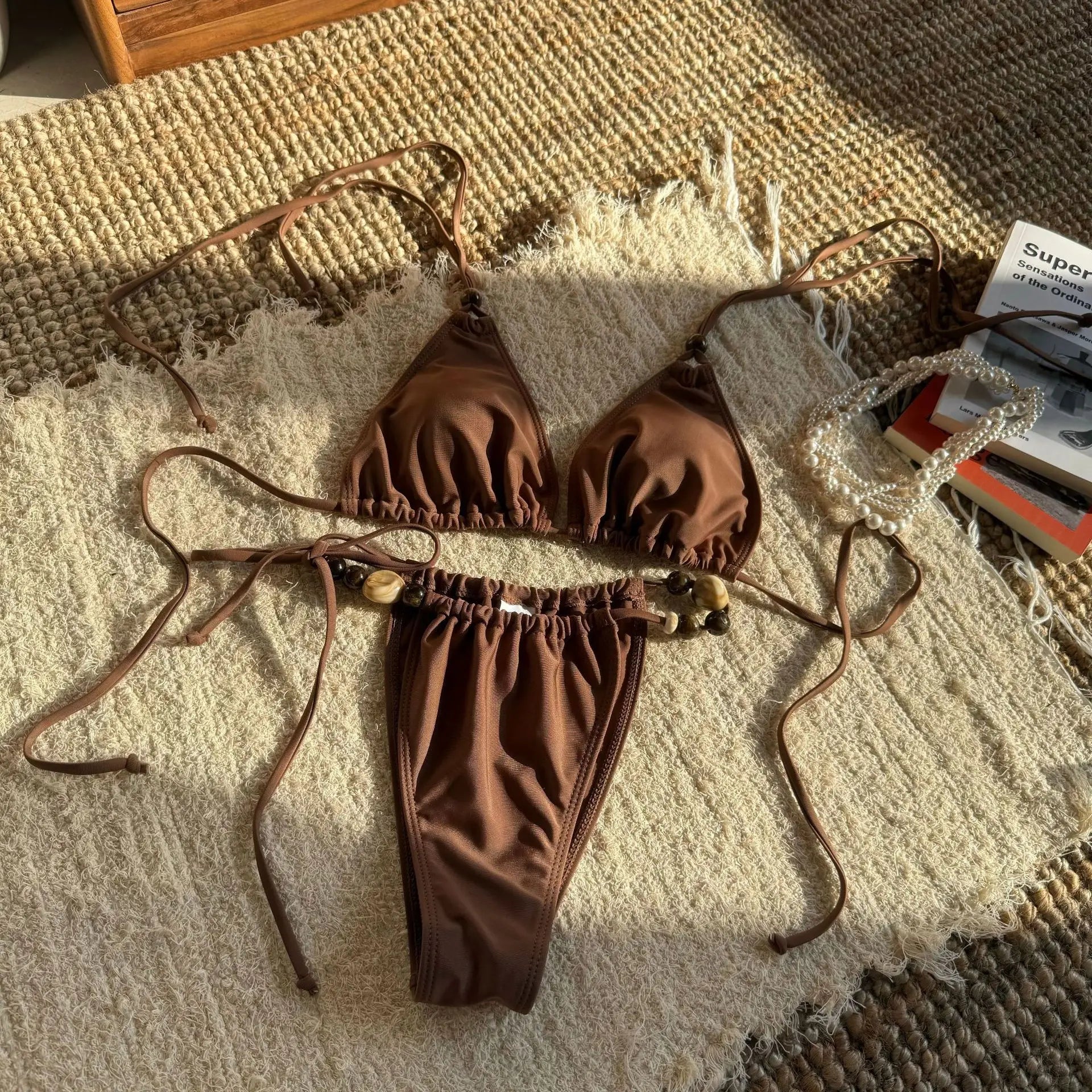 Bikini String Tanga con Anilla
