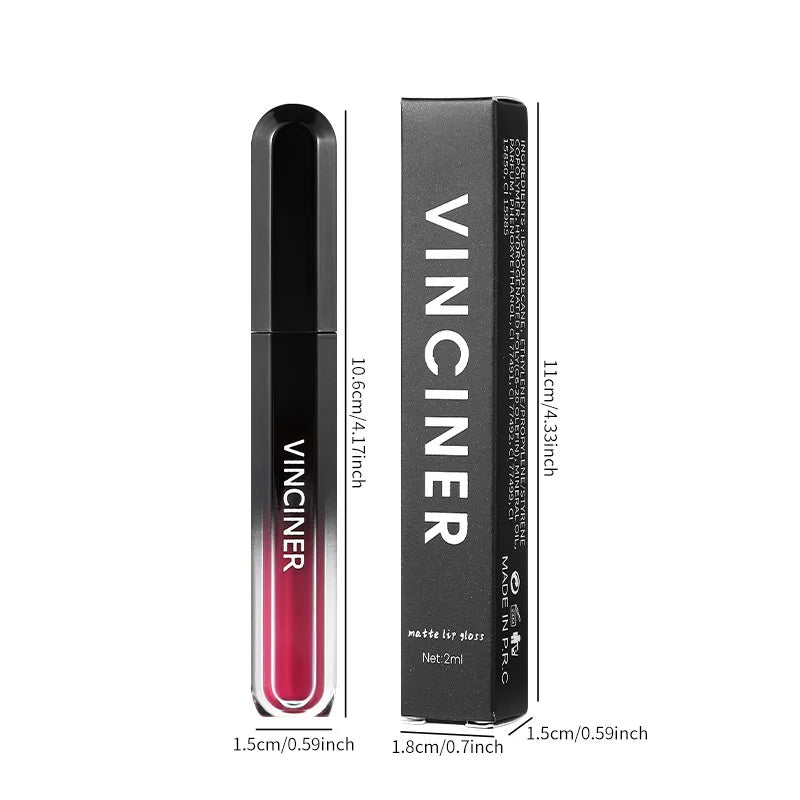 Labial Mate Líquido de Larga Duración 12 Tonos