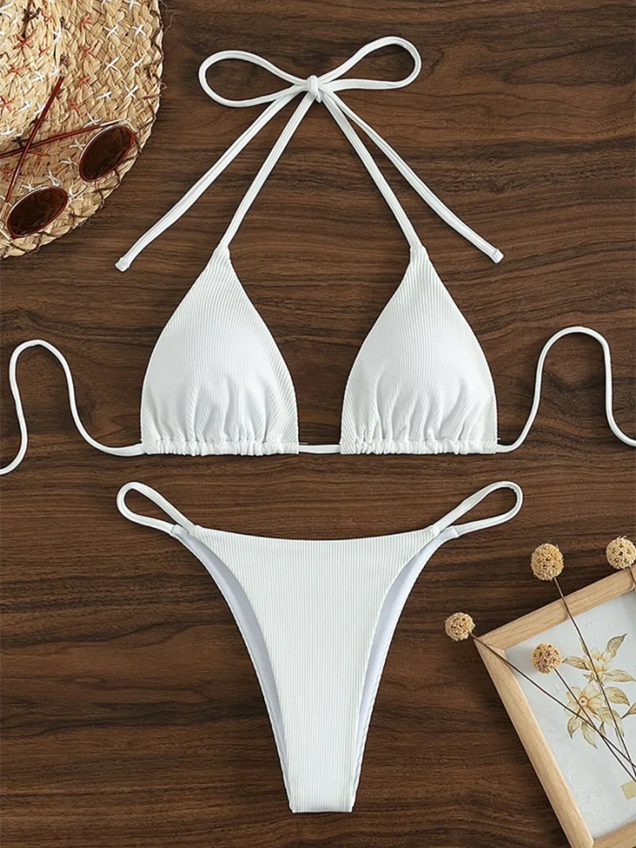 Bikini Triangular Clásico Acolchado