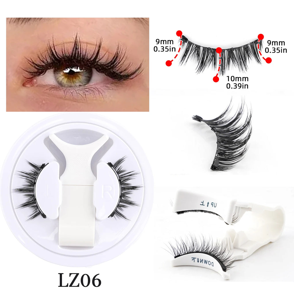 Pestañas Magnéticas 3D Reutilizables