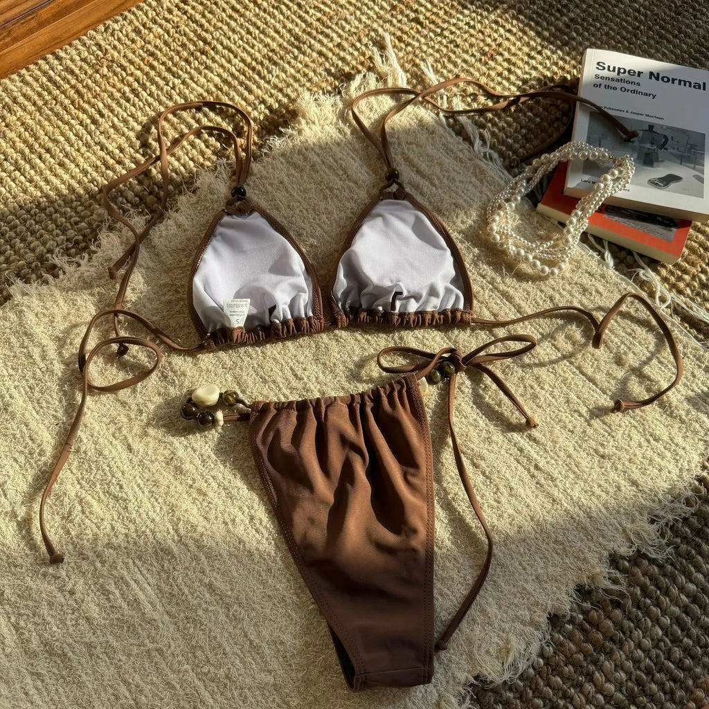 Bikini String Tanga con Anilla