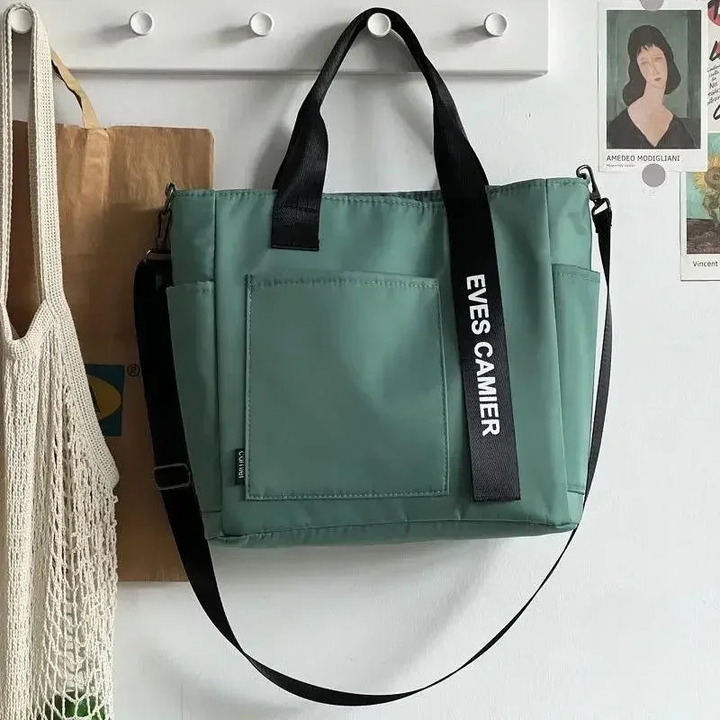 Bolso Tote Nylon Impermeable