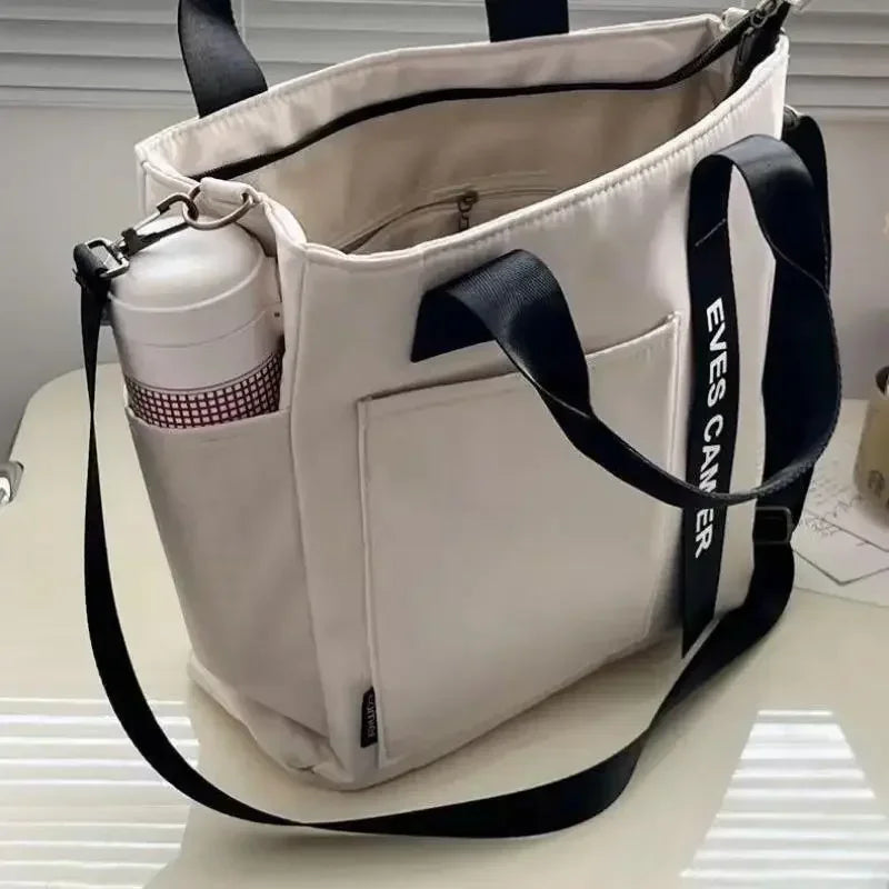 Bolso Tote Nylon Impermeable