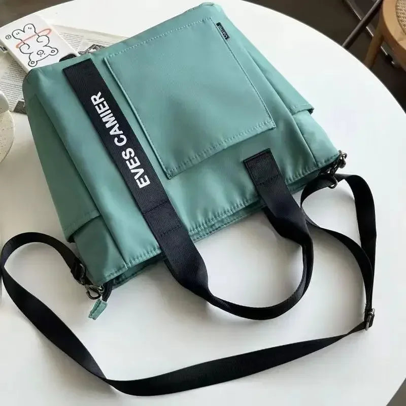 Bolso Tote Nylon Impermeable