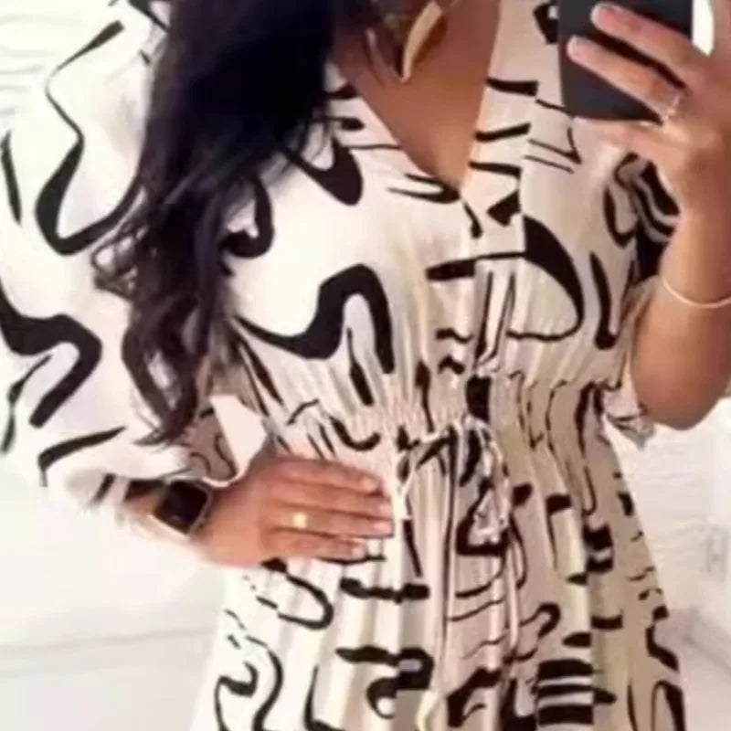Vestido Midi Bohemio Estampado