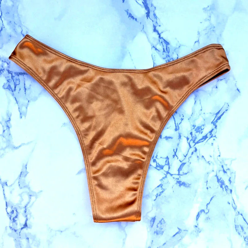 Bikini Bandeau con Tiras Ajustables
