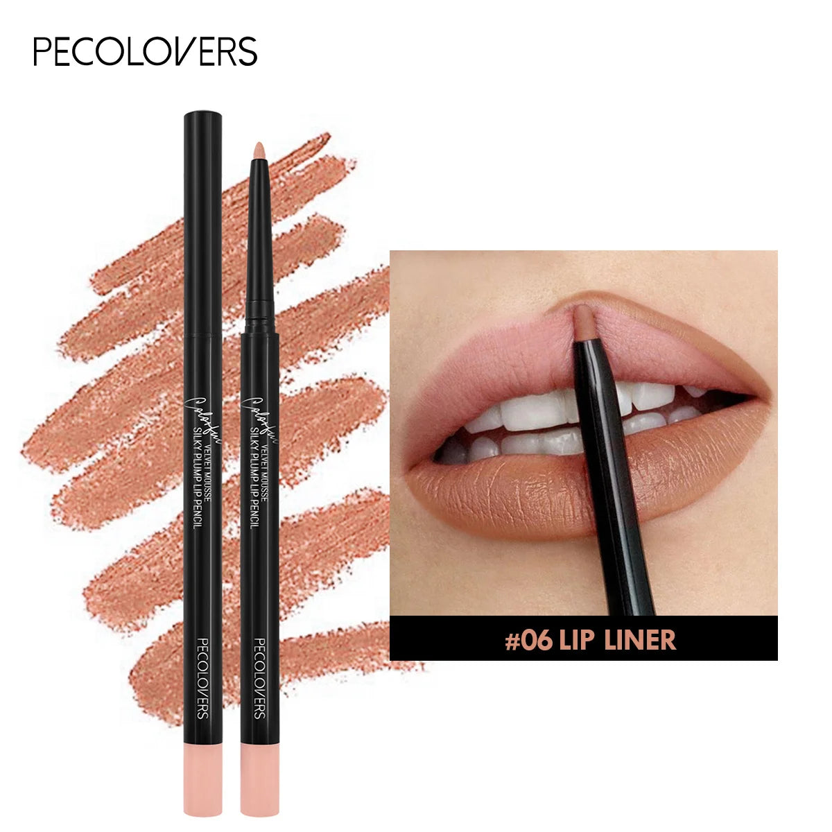 Perfilador de Labios Waterproof 12 Colores