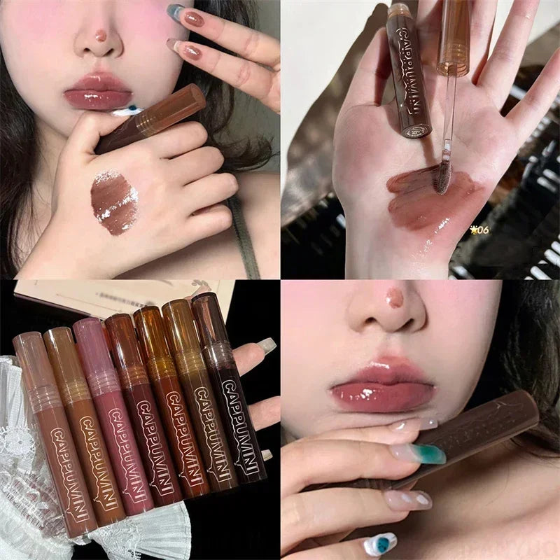 Gloss Labial Espejo 7 Colores