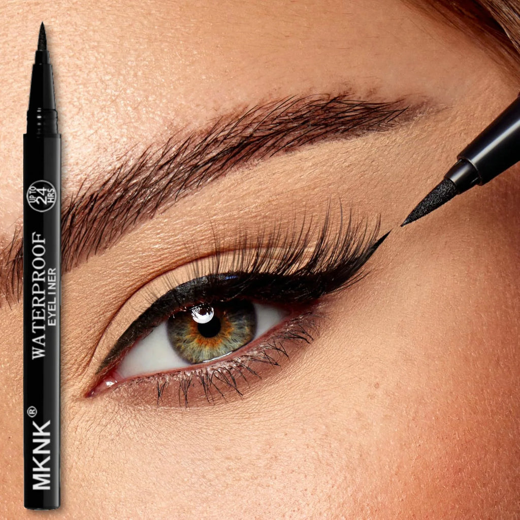 Delineador de Ojos Waterproof Punta Fina