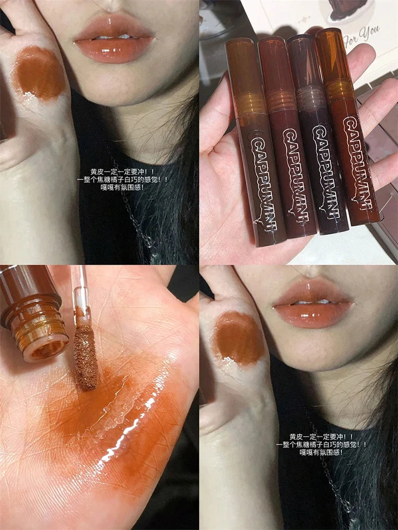 Gloss Labial Espejo 7 Colores