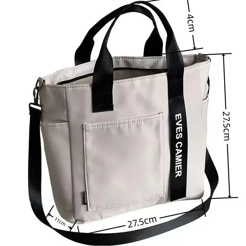 Bolso Tote Nylon Impermeable