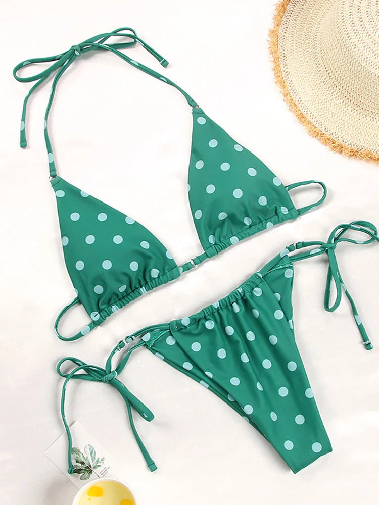 Bikini String Tanga con Anilla