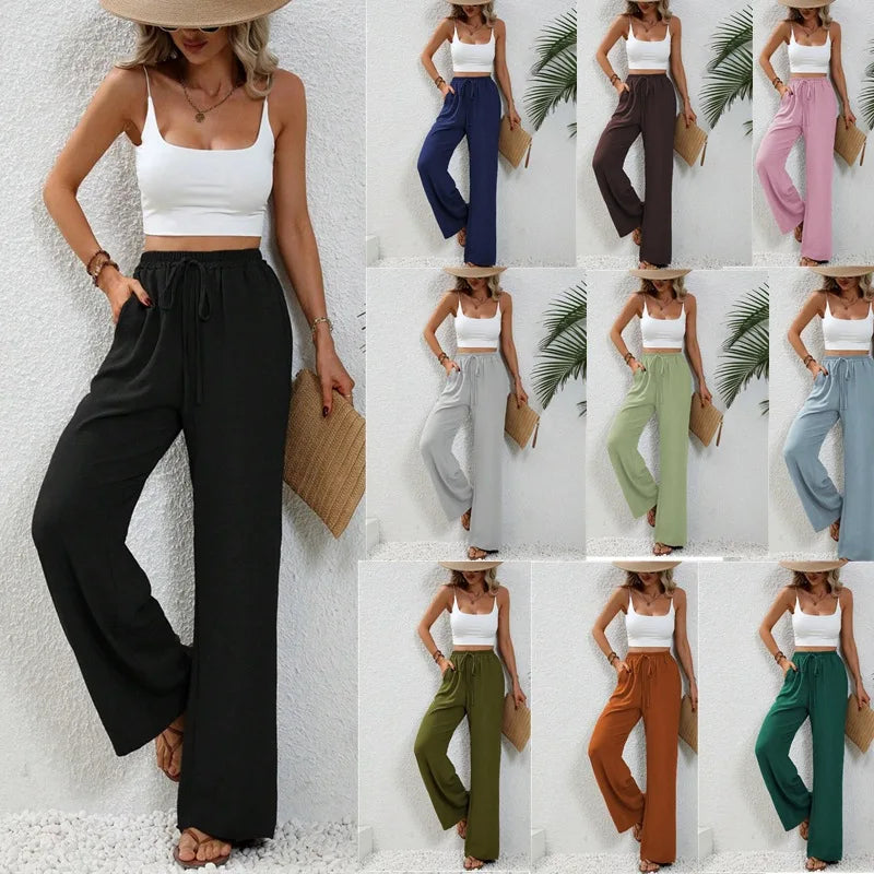 Pantalón Wide Leg Casual