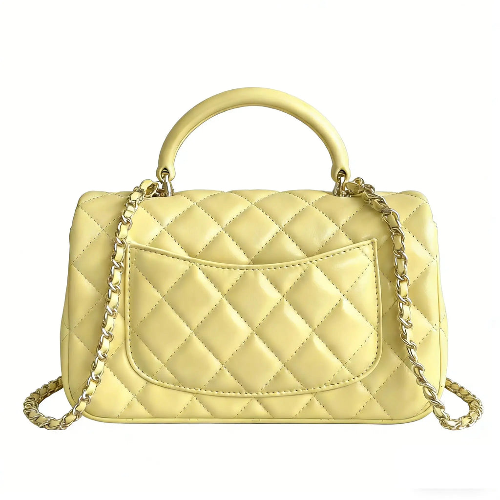 Bolso Quilted Flap de Lujo