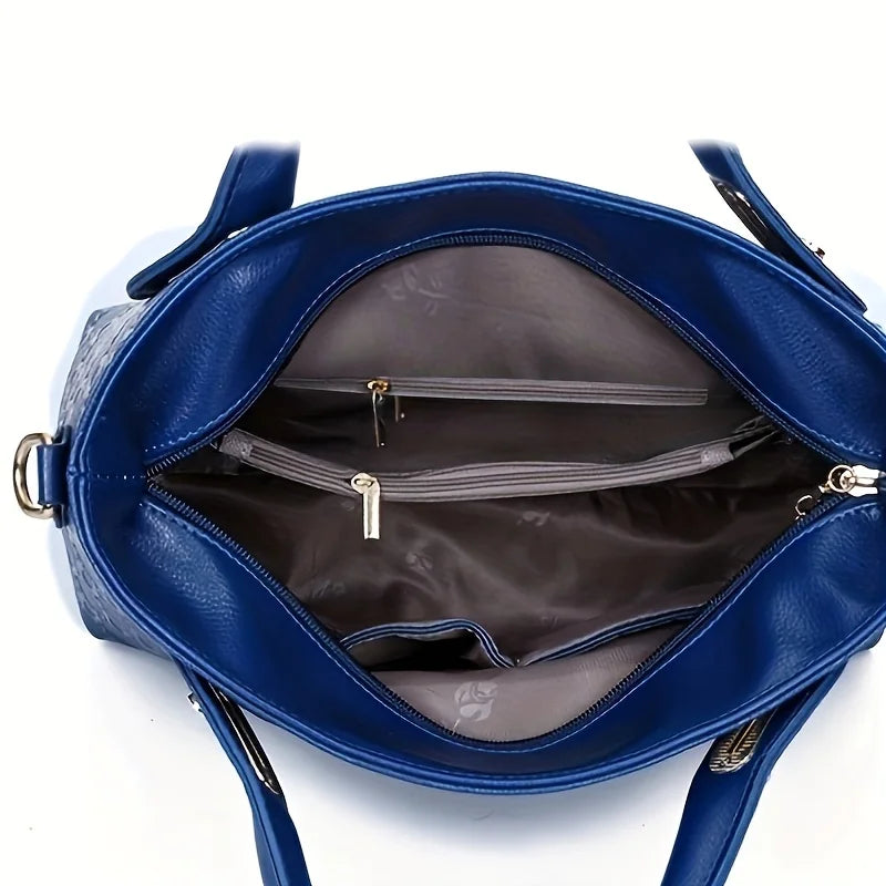 Set 4 Bolsos Geométricos con Cadena