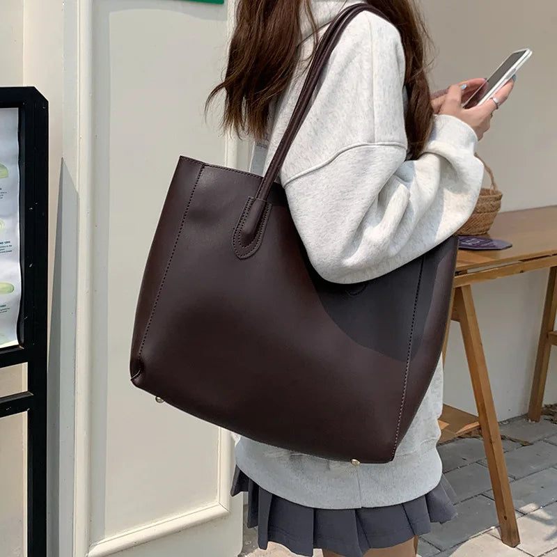 Bolso Tote Vintage Gran Capacidad
