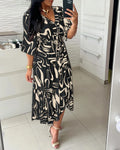 Vestido Midi Bohemio Estampado