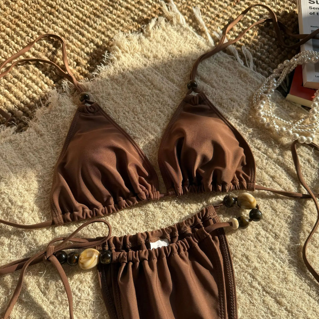 Bikini String Tanga con Anilla