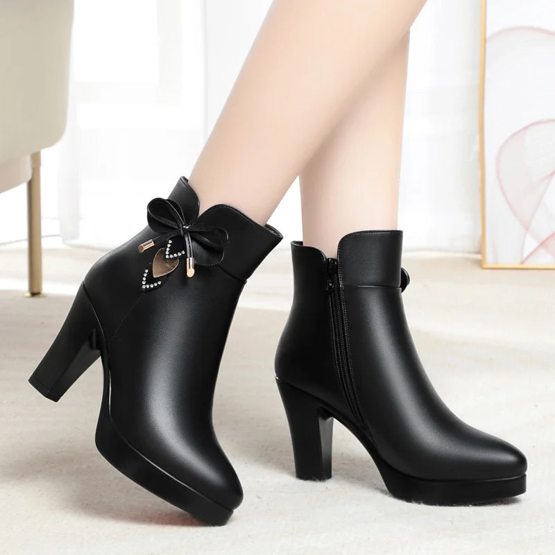 Botines de Plataforma Impermeables