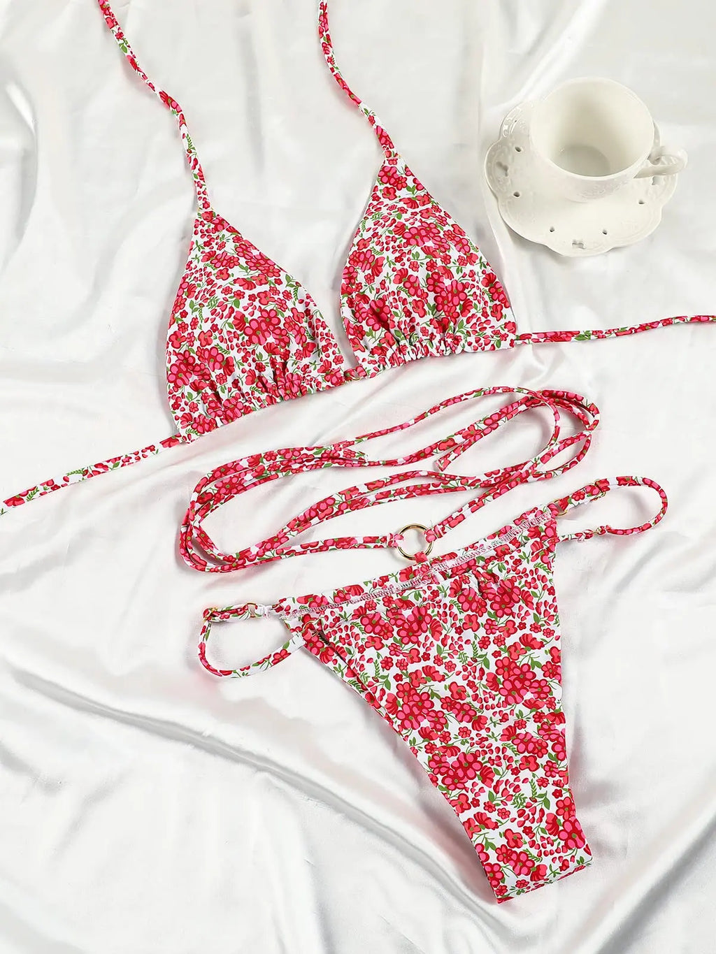 Bikini String Tanga con Anilla