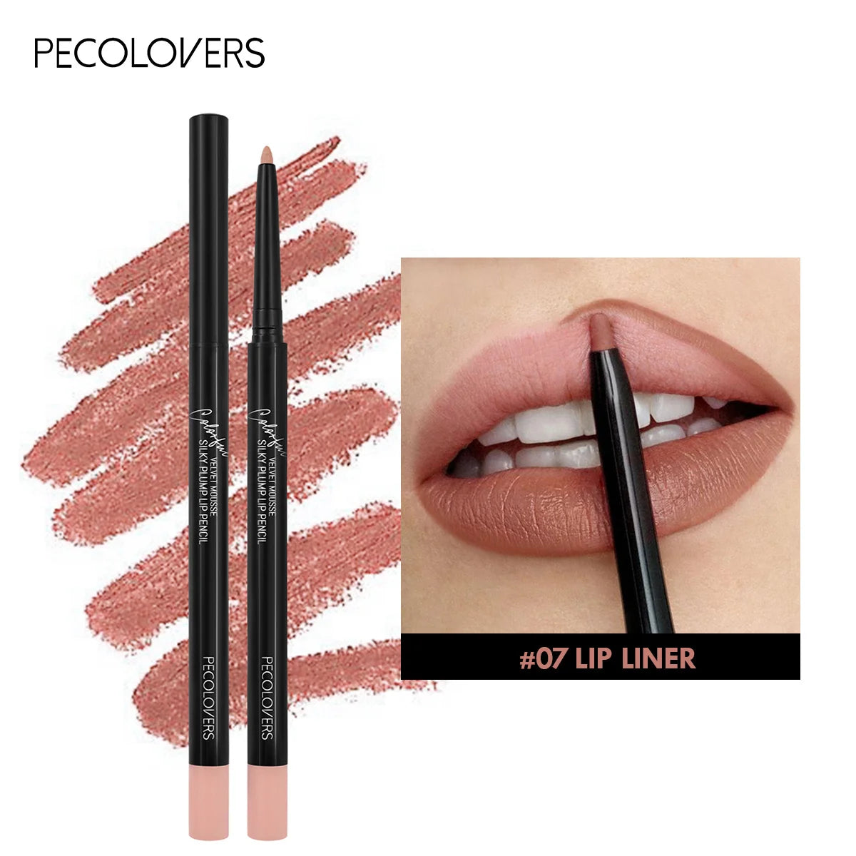 Perfilador de Labios Waterproof 12 Colores