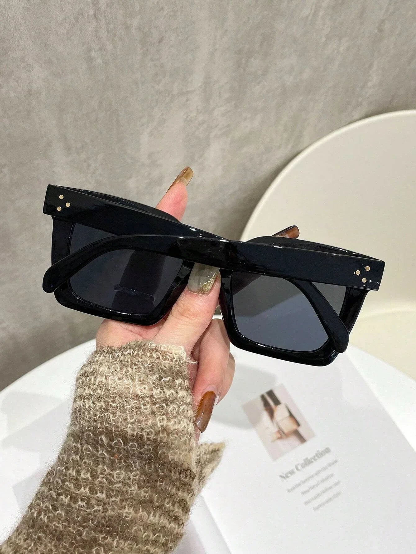 Gafas Retro Marco Grande Cuadradas
