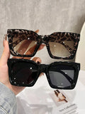 Gafas Retro Marco Grande Cuadradas