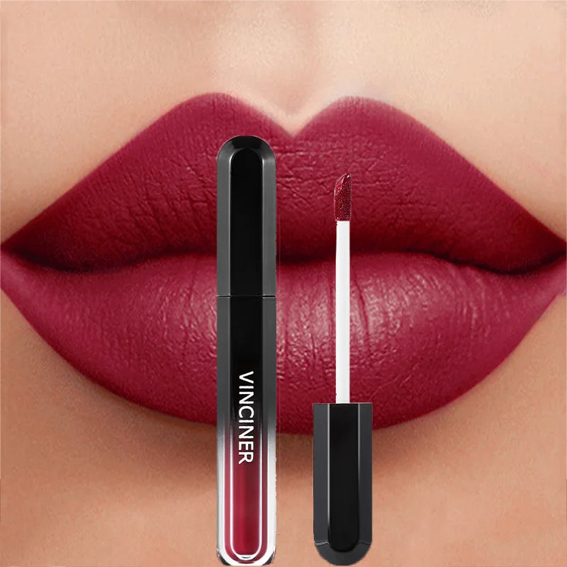 Labial Mate Líquido de Larga Duración 12 Tonos