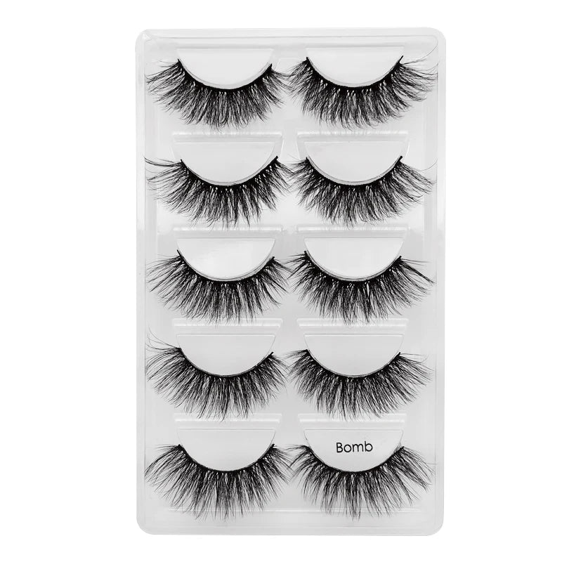 Pestañas Postizas 3D de Visón — Pack 3 o 5 pares