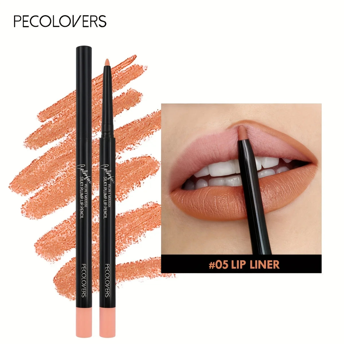 Perfilador de Labios Waterproof 12 Colores
