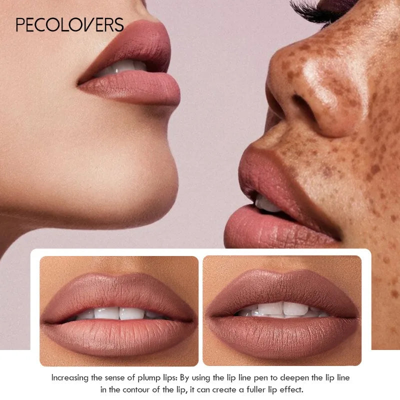 Perfilador de Labios Waterproof 12 Colores
