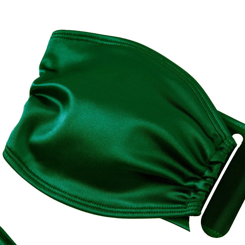 Bikini Bandeau con Tiras Ajustables