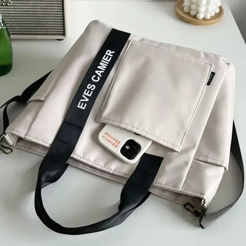 Bolso Tote Nylon Impermeable