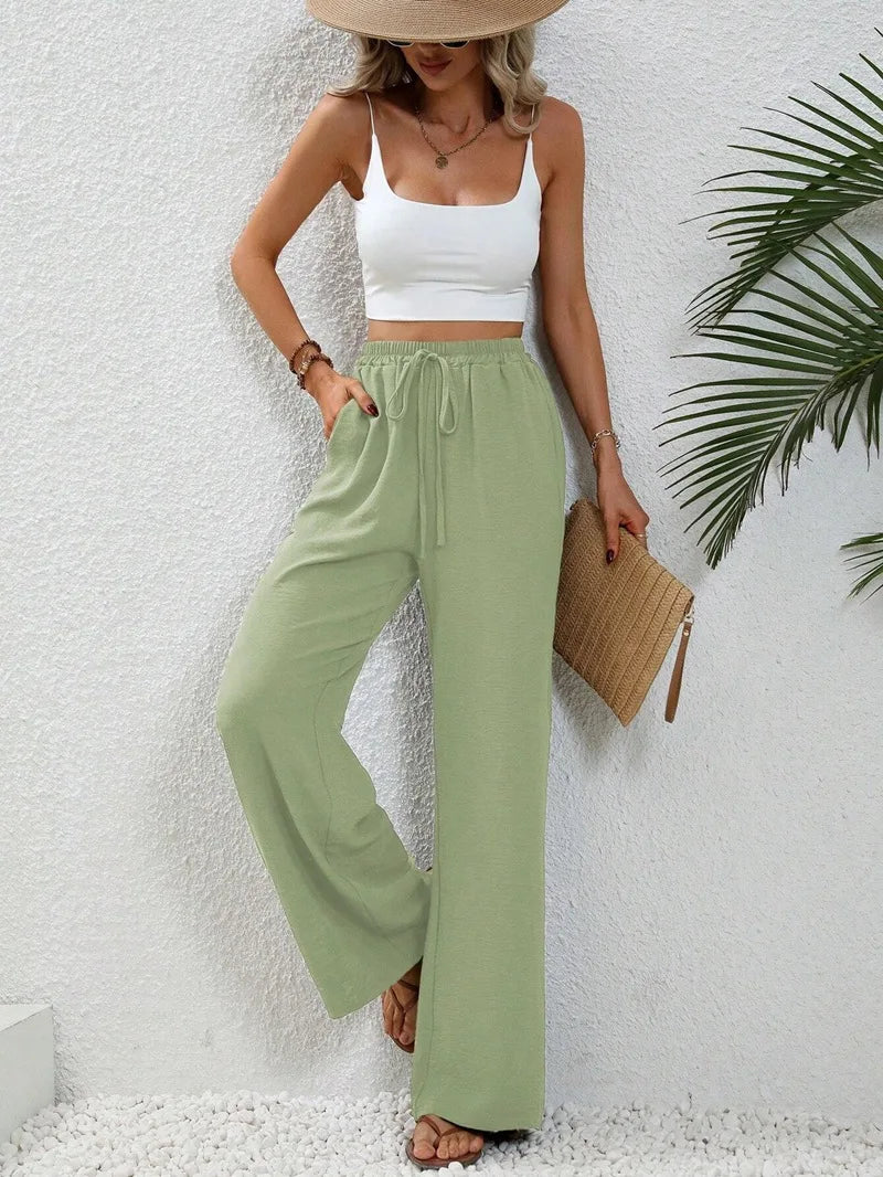 Pantalón Wide Leg Casual