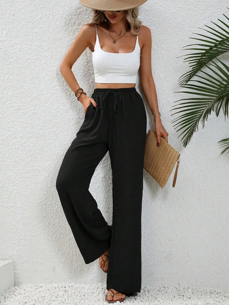 Pantalón Wide Leg Casual