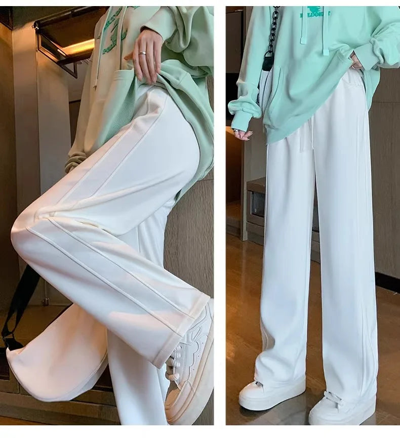 Pantalón Wide Leg Tiro Alto