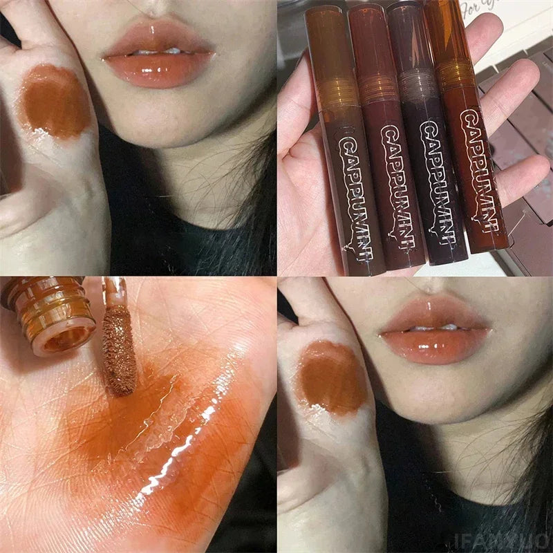Gloss Labial Espejo 7 Colores