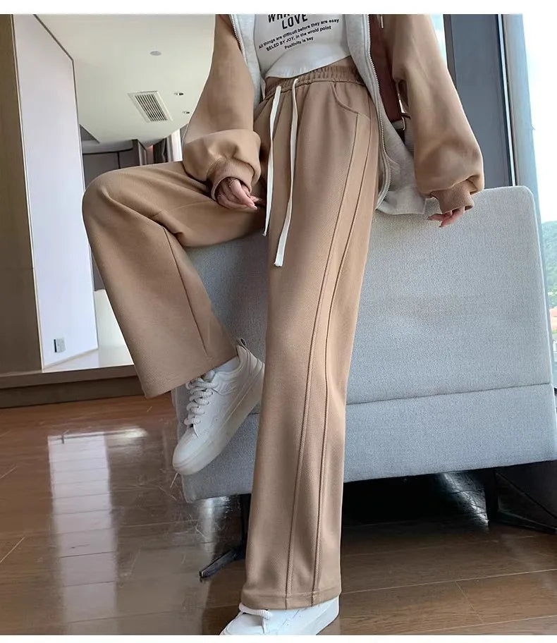 Pantalón Wide Leg Tiro Alto