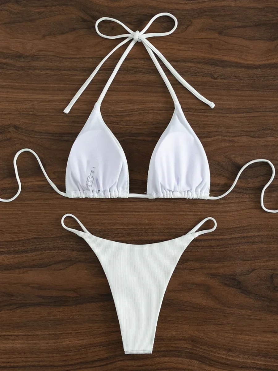 Bikini Triangular Clásico Acolchado