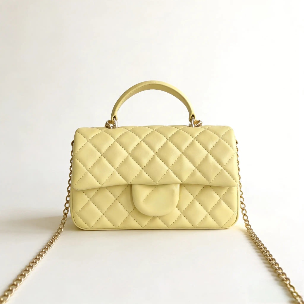 Bolso Quilted Flap de Lujo