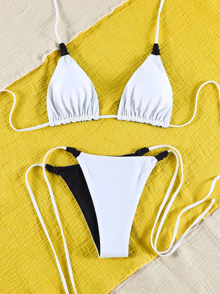 Bikini String Tanga con Anilla