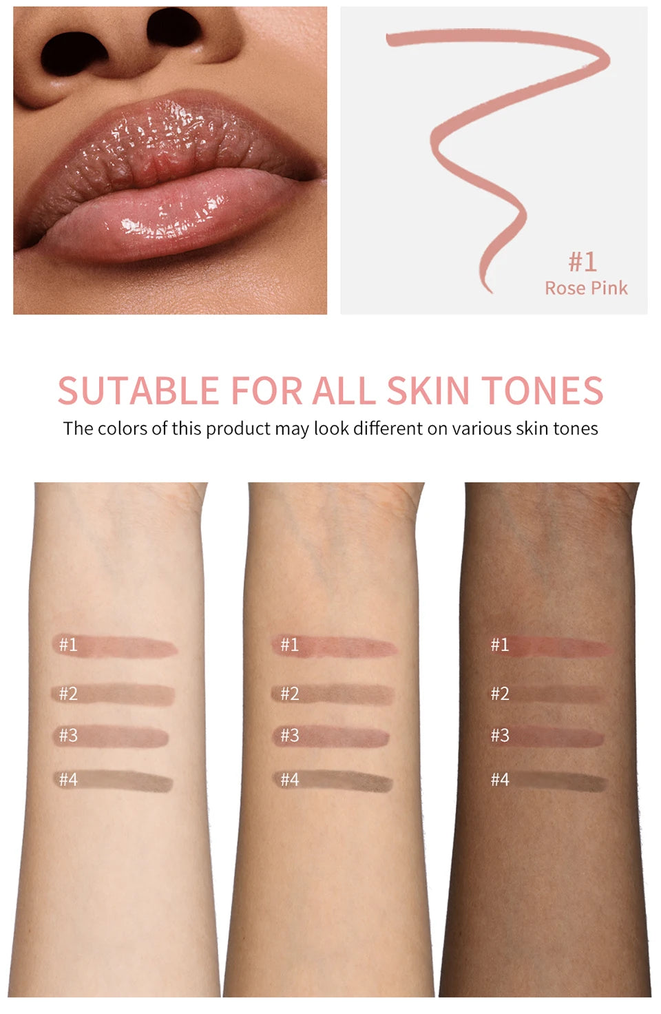 Tinte de Labios Peel-Off Waterproof